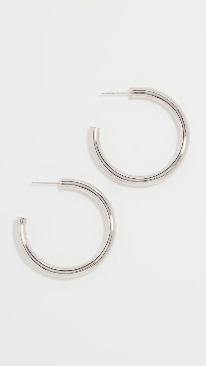 14K 35Mm Tube Hoops  |  Earrings Earrings Earrings