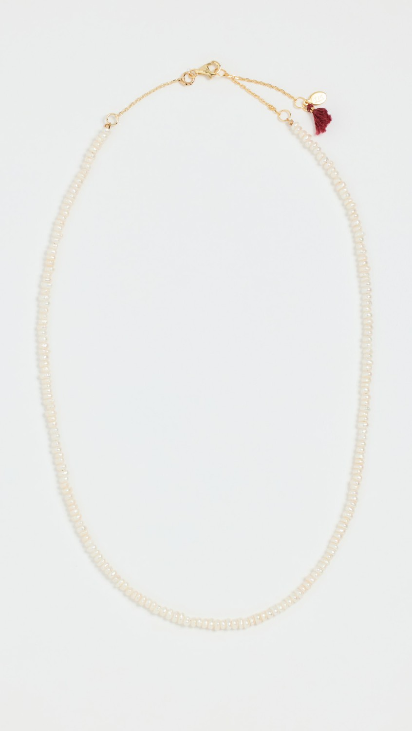 14K Aisha Pearl Necklace  |  Necklaces Jewelry Gold/Pearl