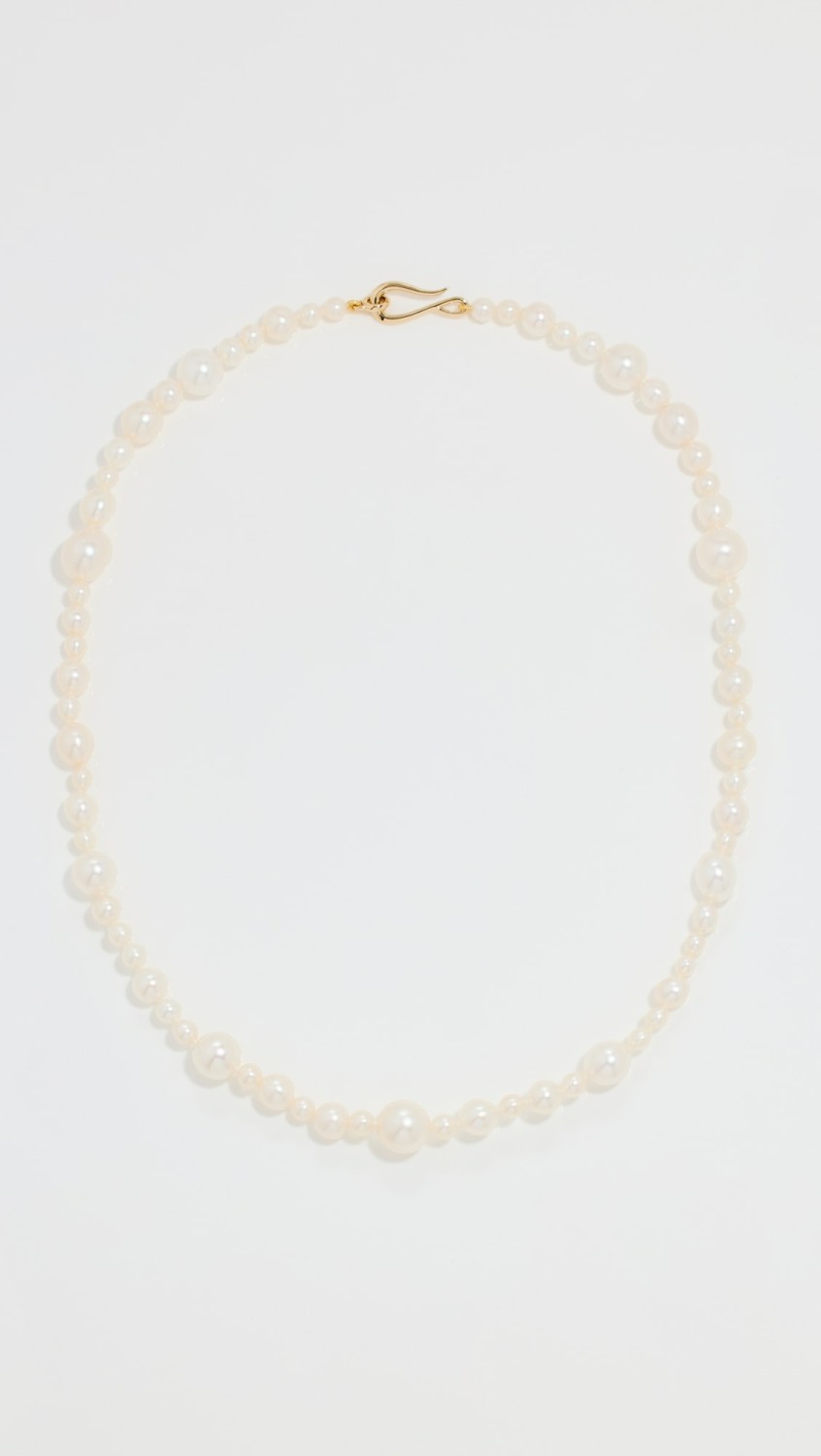 14K Bubble Pearl Strand Necklace  |  Necklaces Jewelry Necklaces