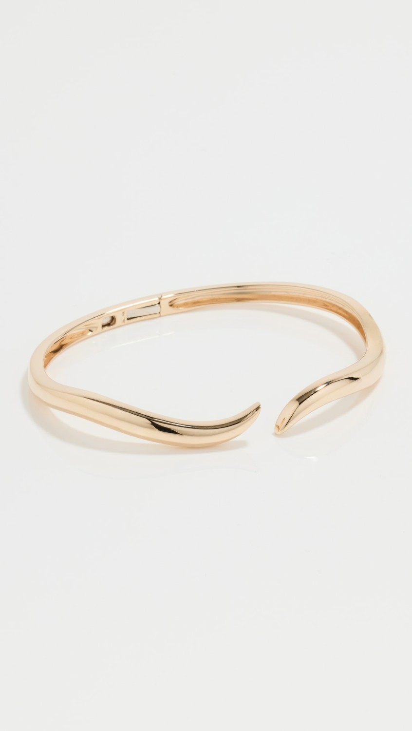 14K Gold Wave Cuff  |  Bracelets Bracelets Bracelets