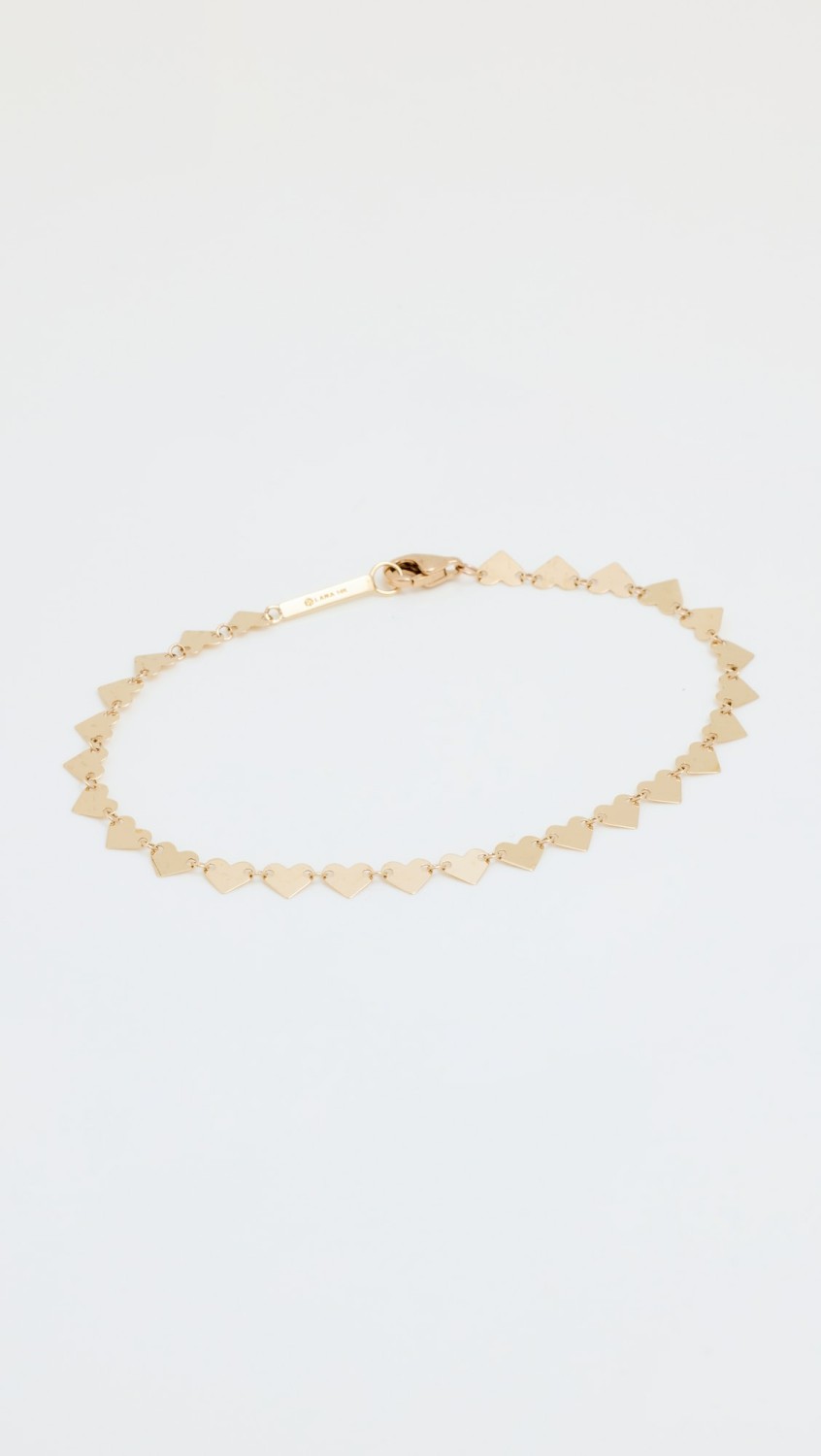 14K Heart Chain Bracelet  |  Bracelets Bracelets Bracelets