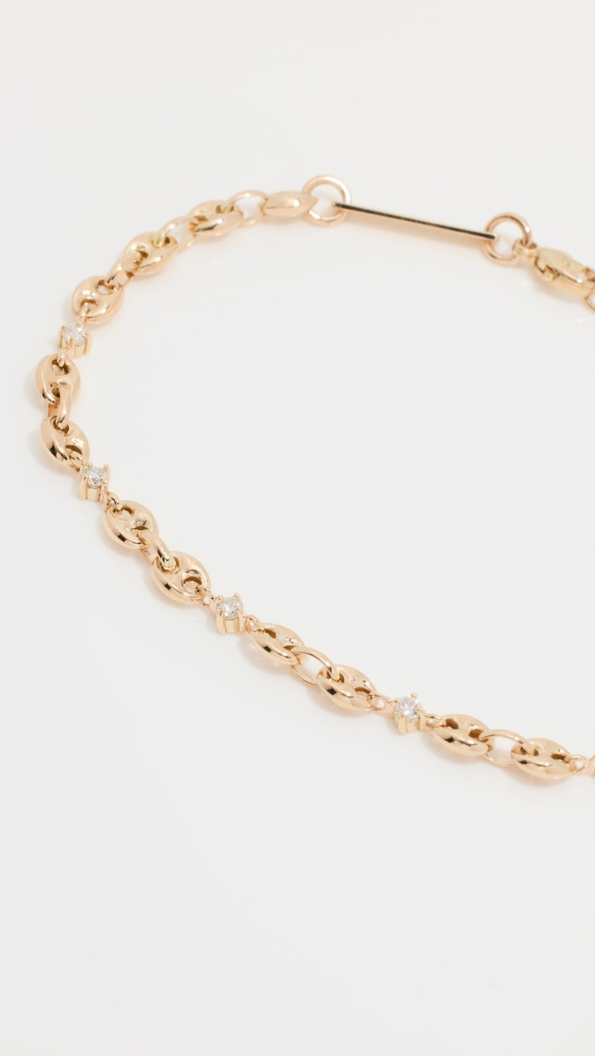 14K Heavy Metal Chain Bracelet  |  Bracelets Bracelets 14K Yellow Gold