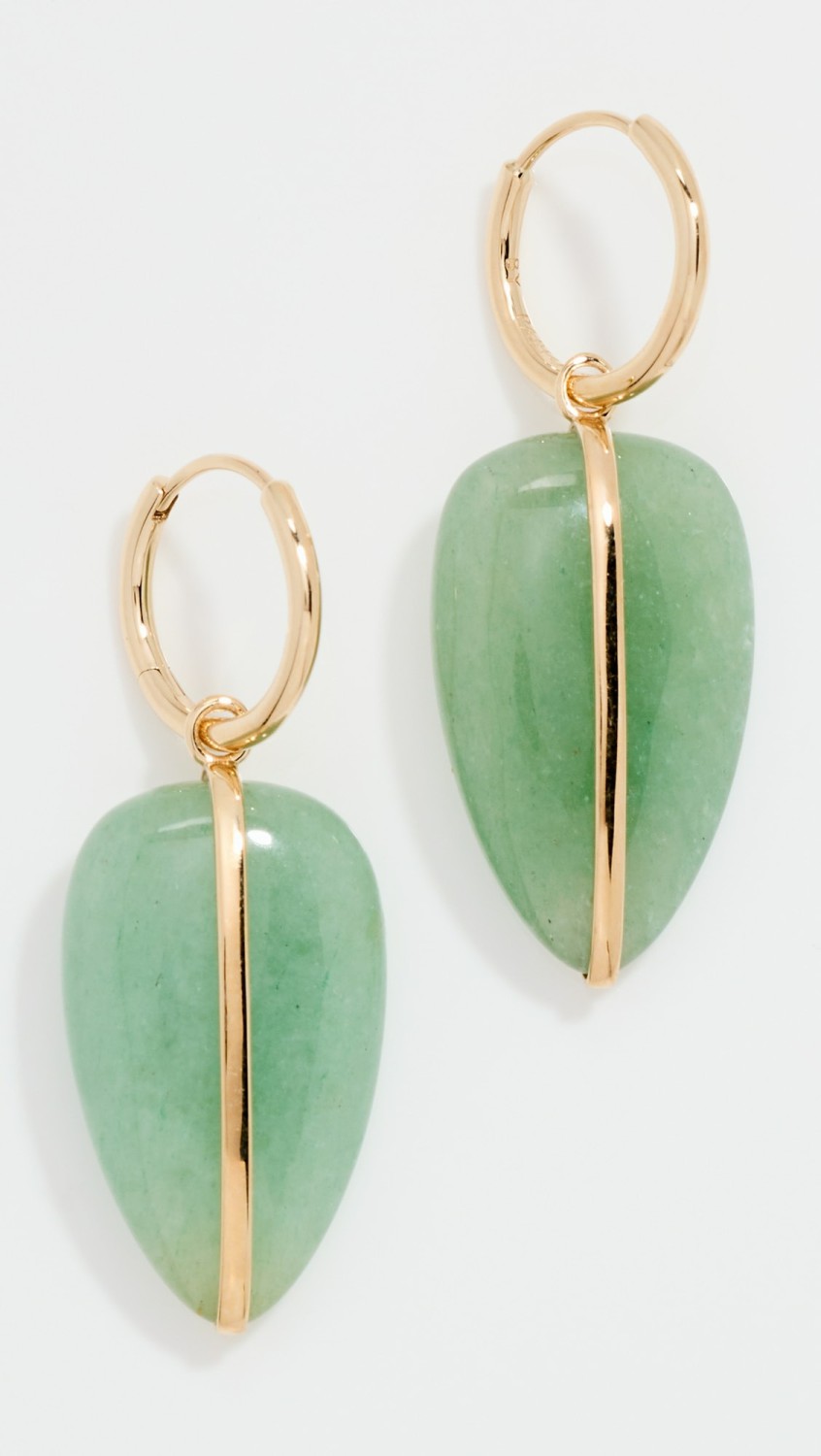 14K Large Pebble Earrings  |  Earrings Earrings Earrings