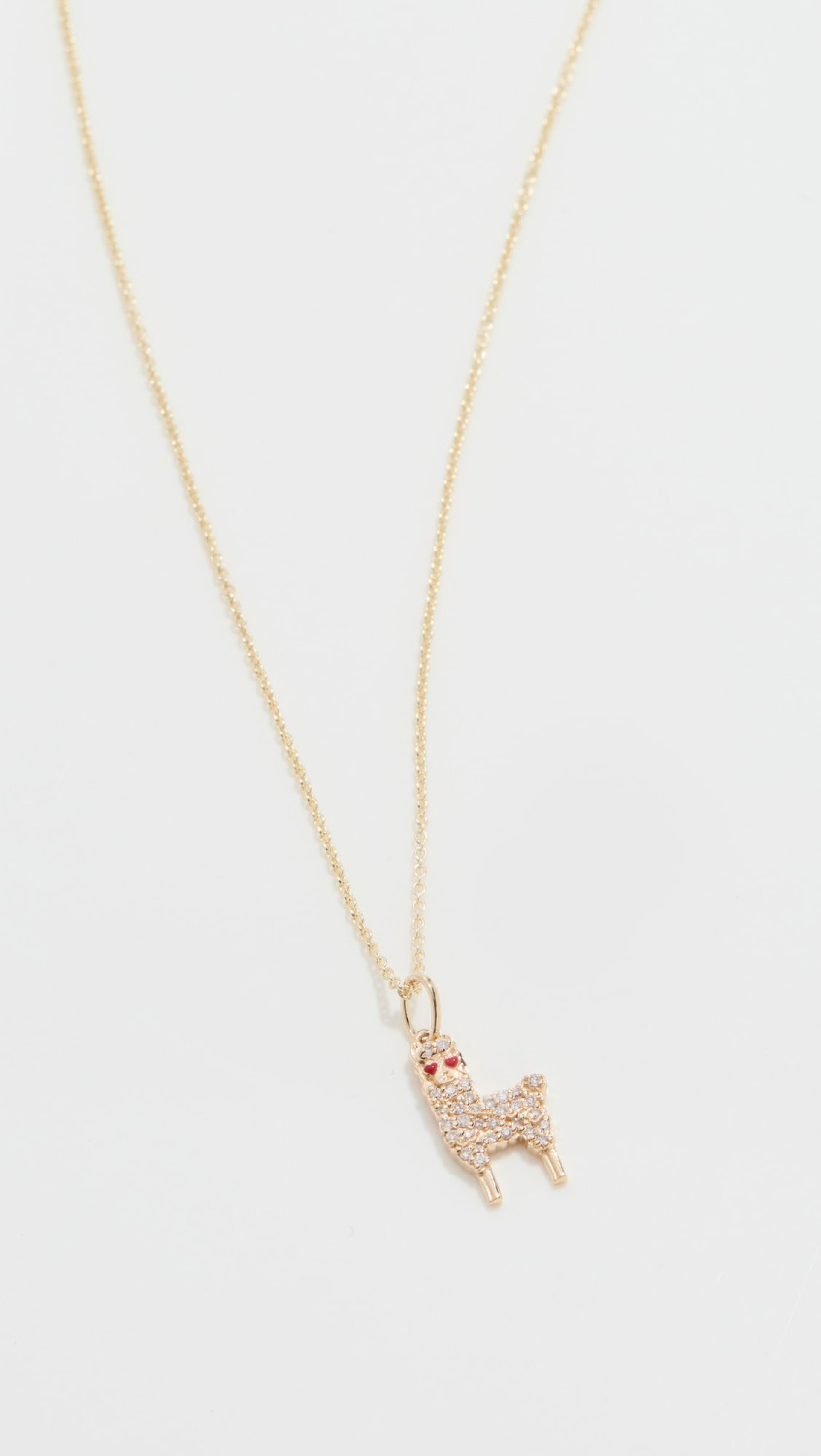 14K Llama Necklace  |  Necklaces Jewelry Necklaces