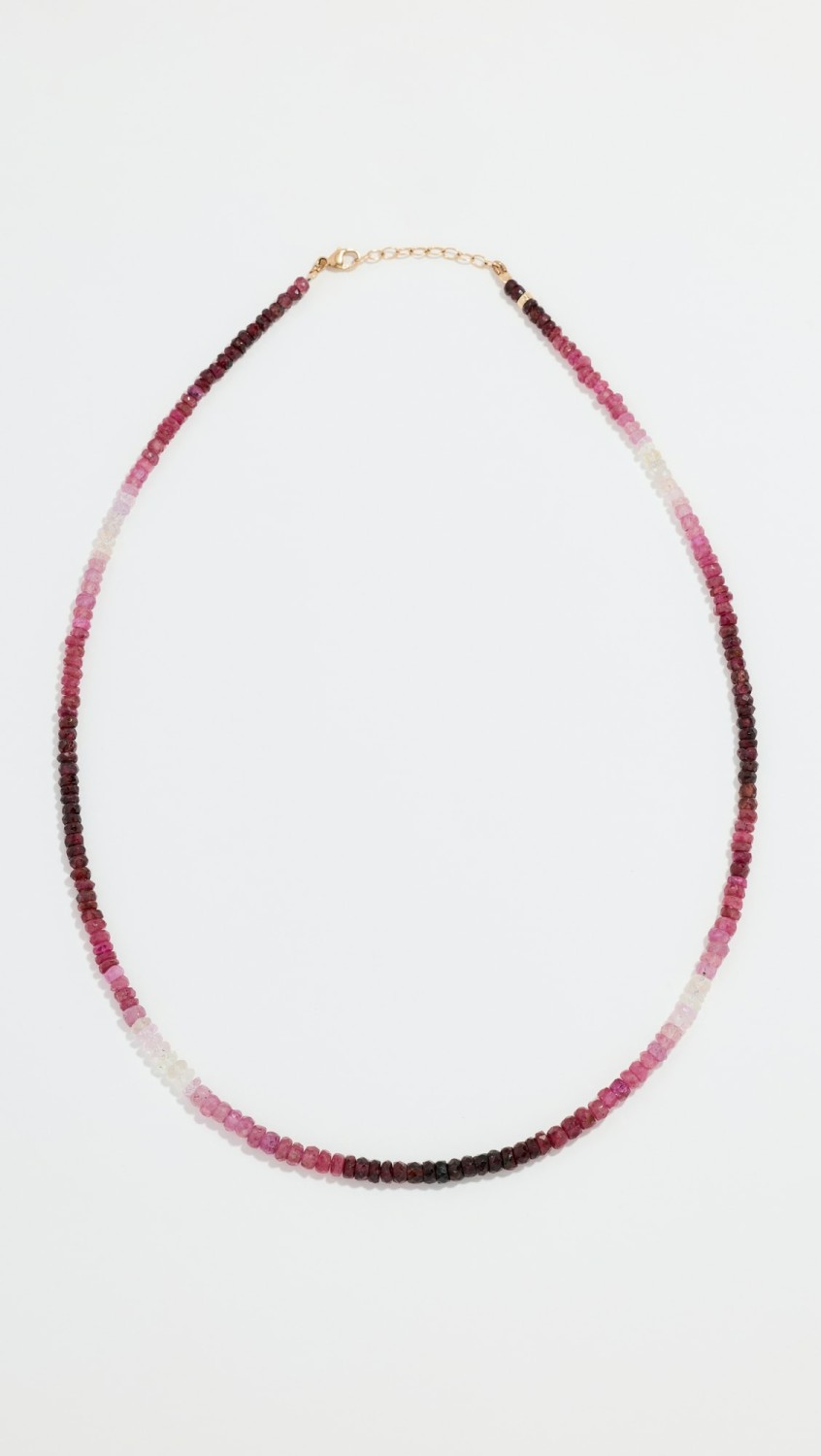 14K Ombre Ruby Necklace  |  Necklaces Jewelry Necklaces