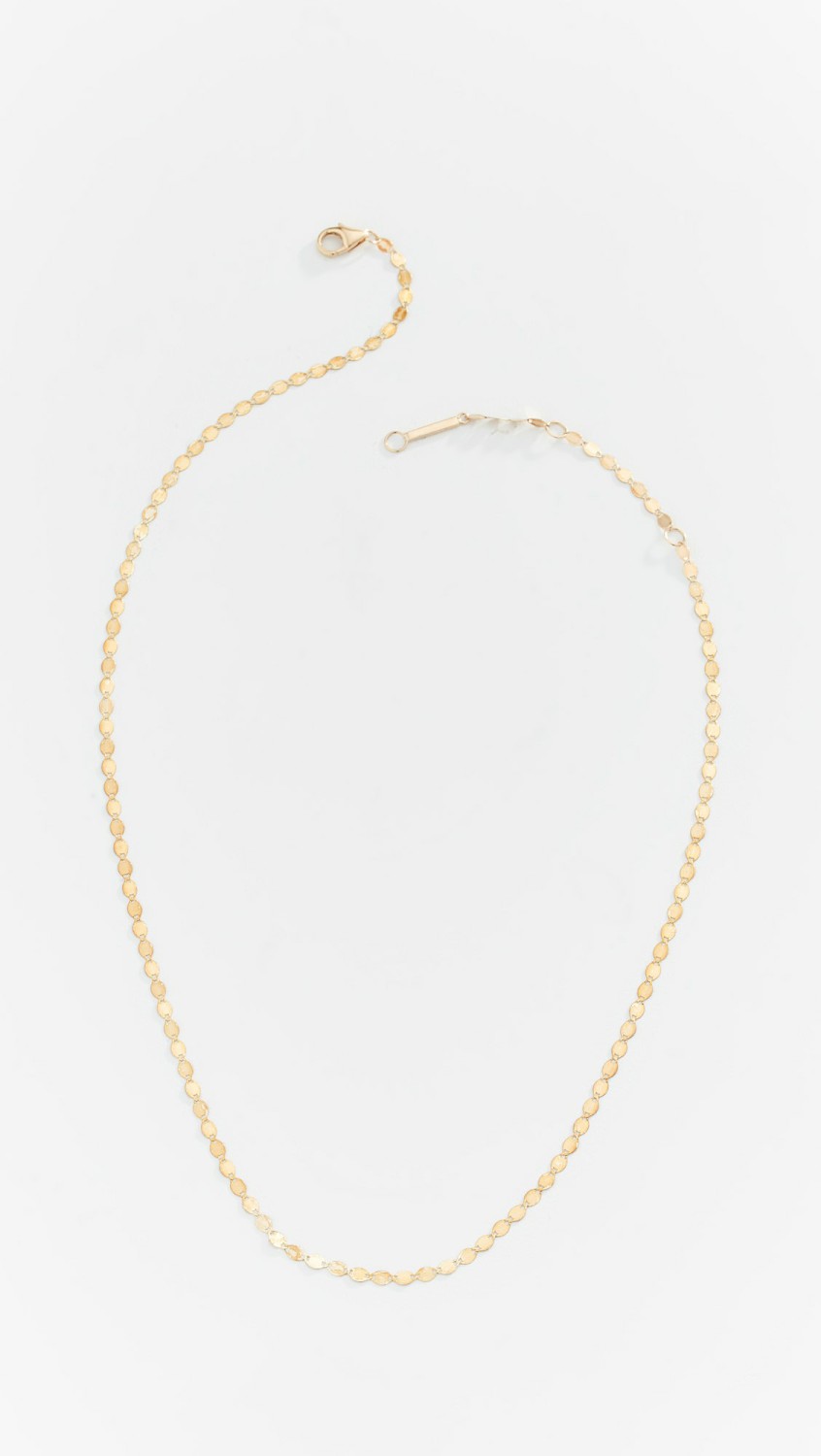 14K Petite Chain Choker Necklace  |  Necklaces Jewelry Necklaces