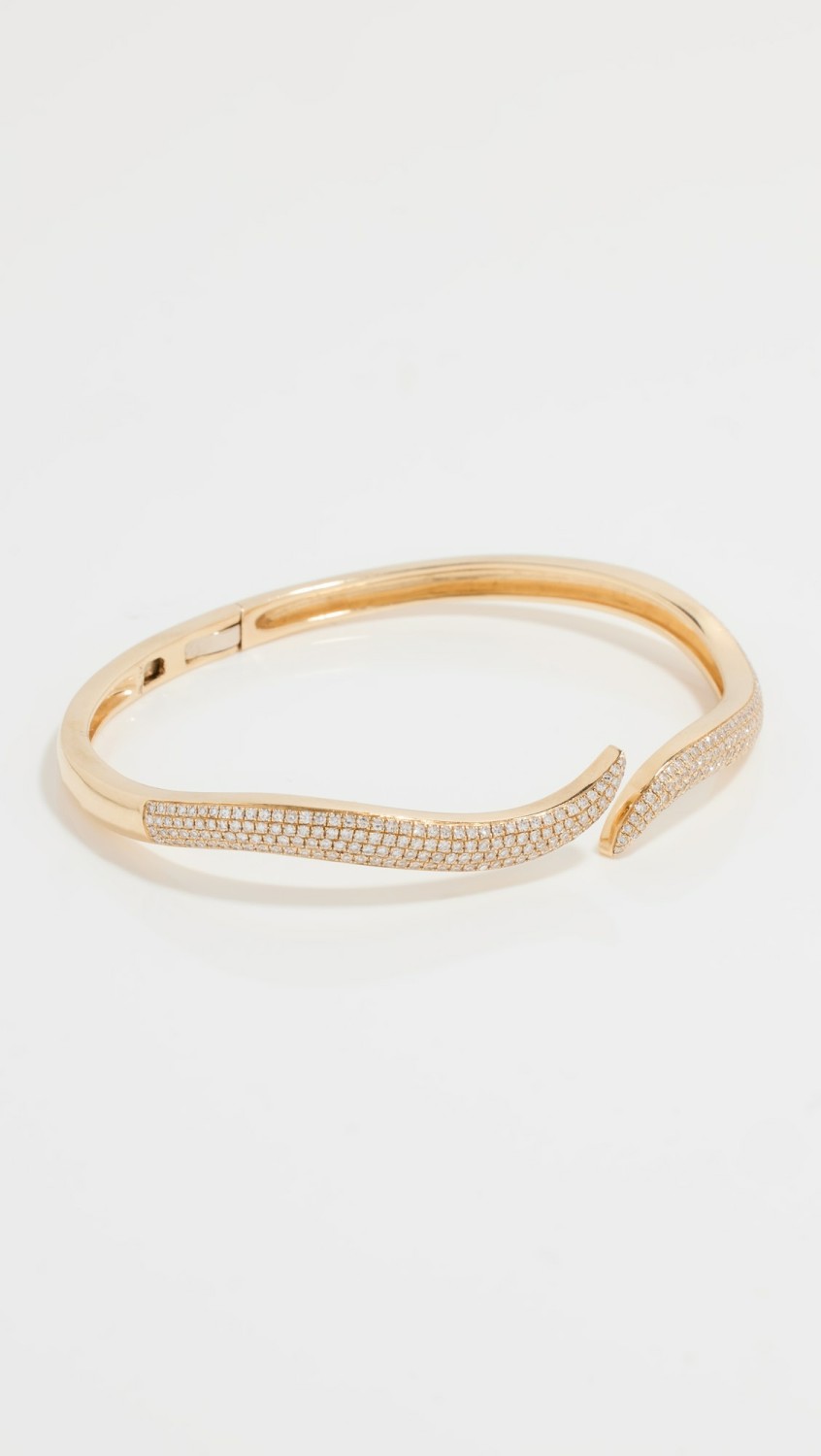 14K Wave Cuff  |  Bracelets Bracelets Bracelets