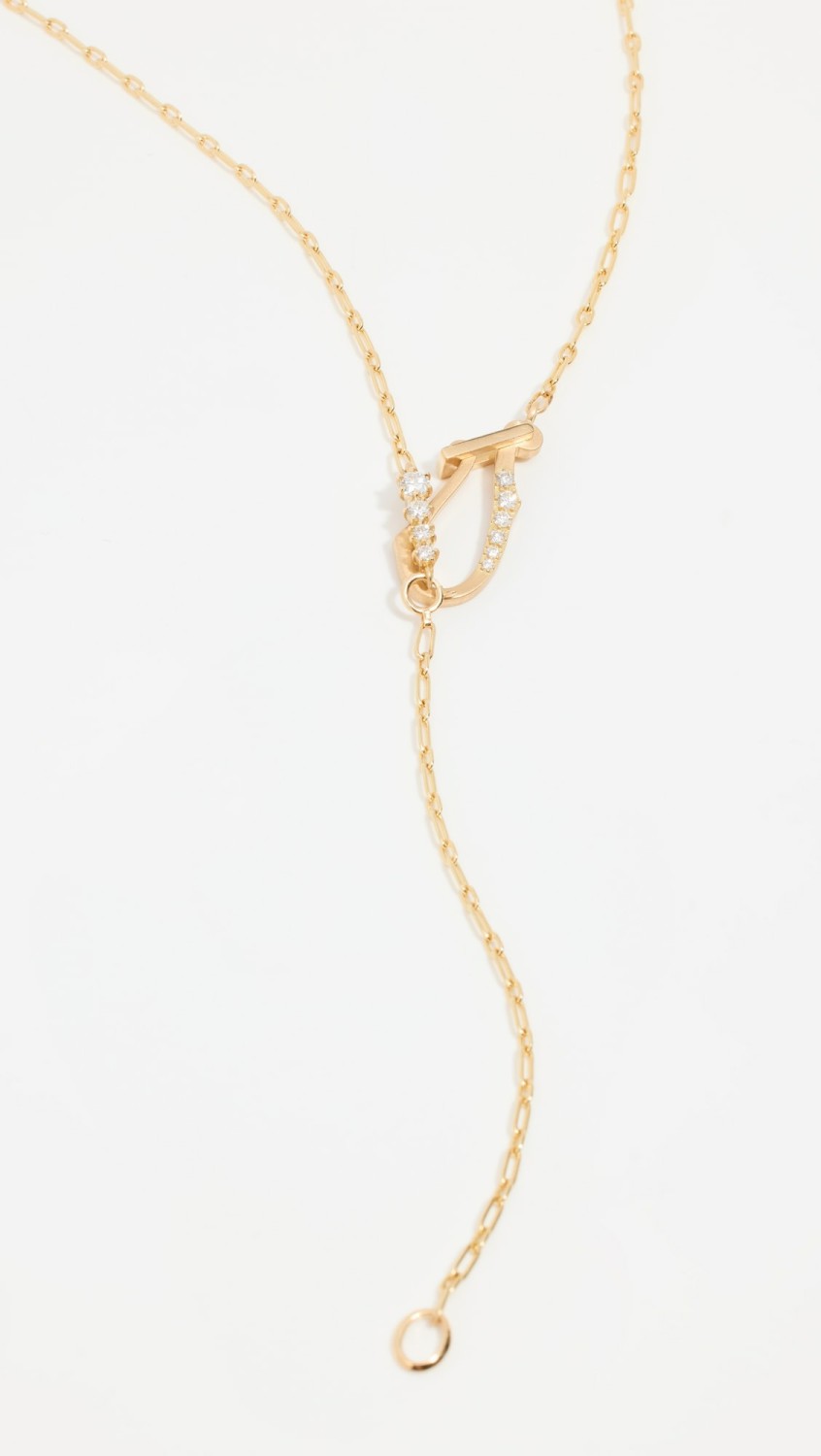 18K Lola Lariat Necklace  |  Necklaces Jewelry Necklaces