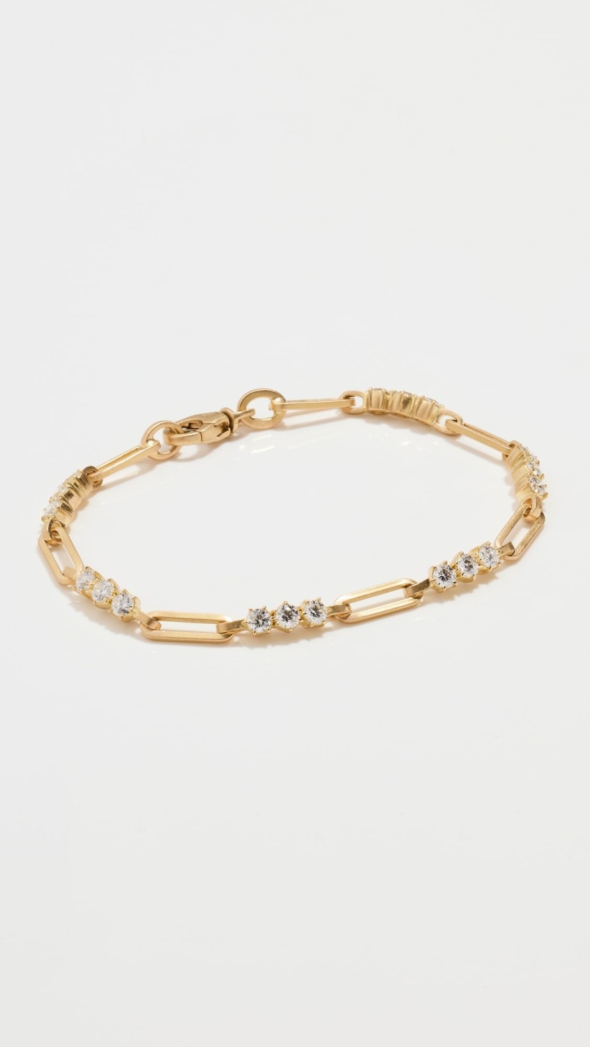 18K Pia Diamond Chain Bracelet  |  Bracelets Bracelets Bracelets