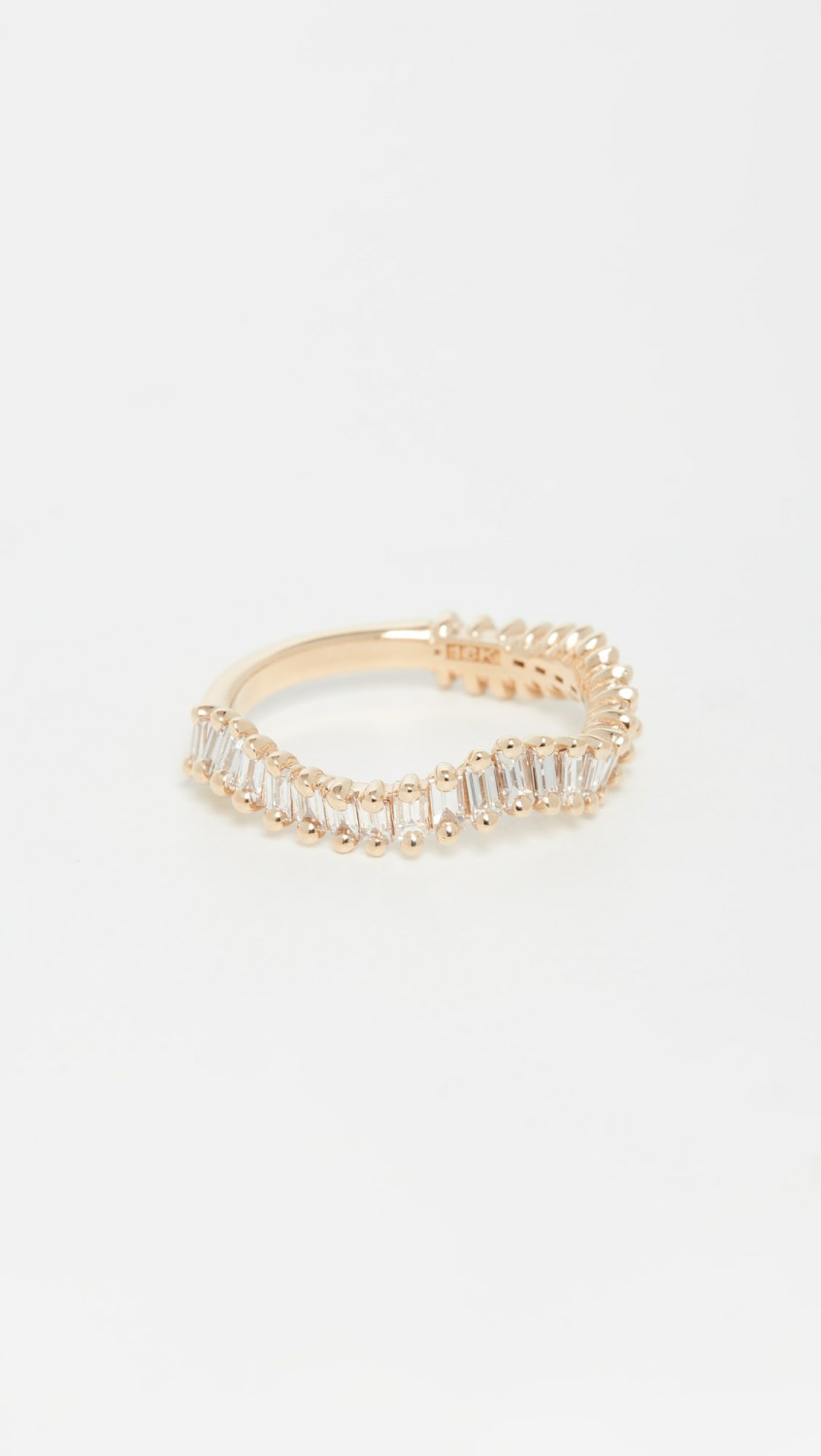 18K Yellow Gold Way Wave Ring  |  Rings Jewelry Rings