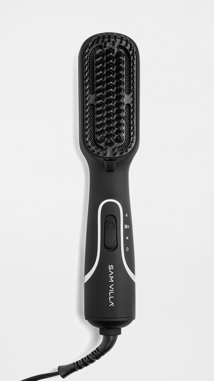 3-In-1 Blow Dry Hot Brush  |  Tools & Brushes Beauty Black