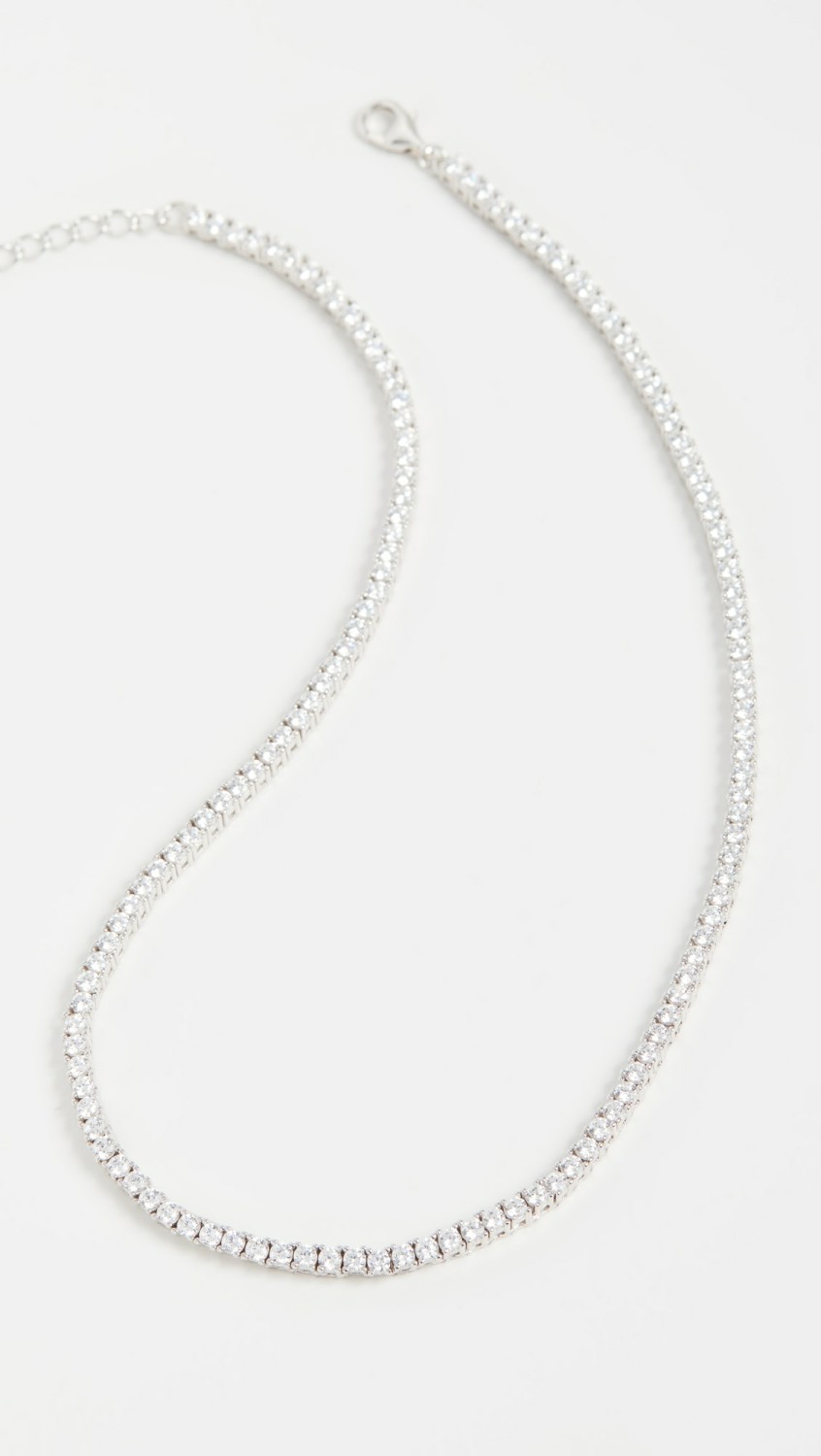 Adina Tennis Choker  |  Necklaces Jewelry Necklaces