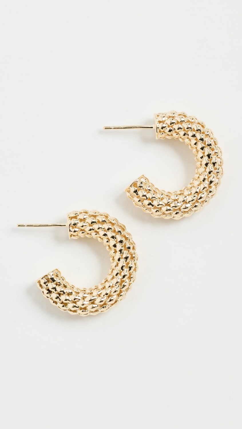 Aisha Hoops 1″  |  Earrings Earrings Earrings