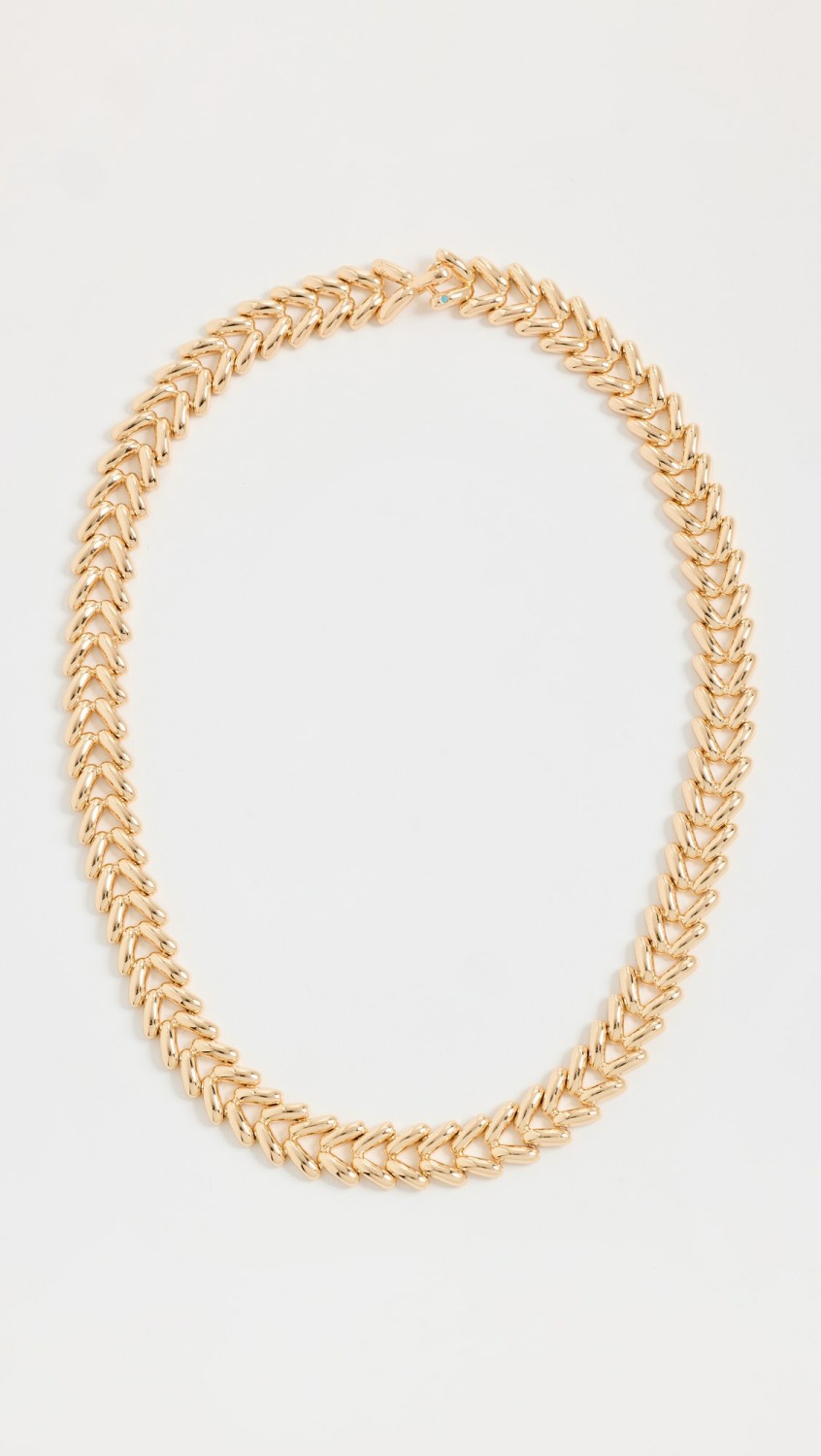 All Linked Up Necklace  |  Necklaces Jewelry Gold