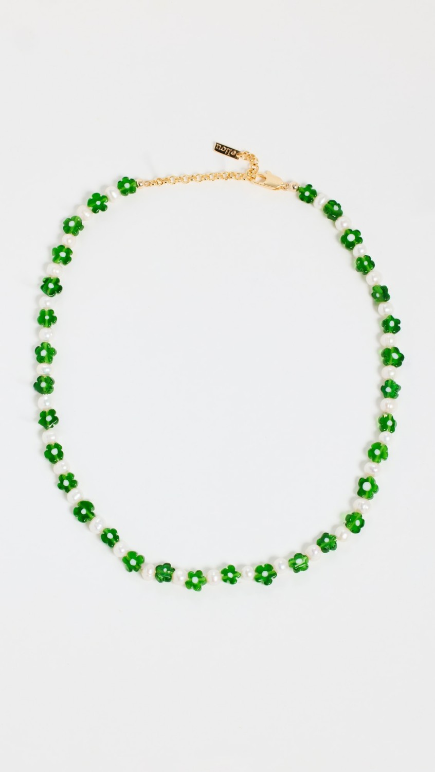 Amal Necklace  |  Necklaces Jewelry Green