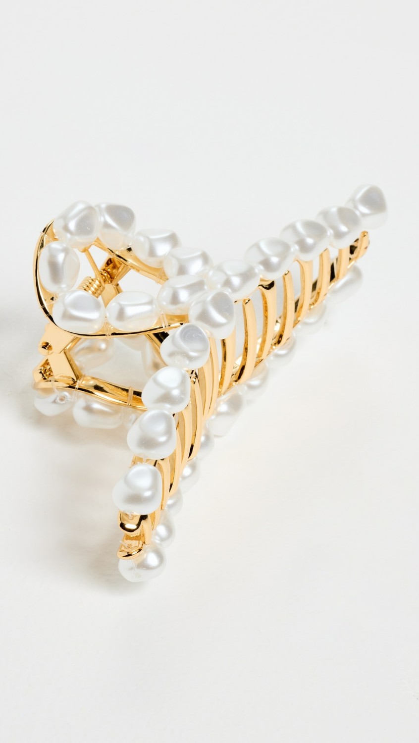 Aria Pearl Claw Clip  |  Hair Accessories Accessories Hair Accessories