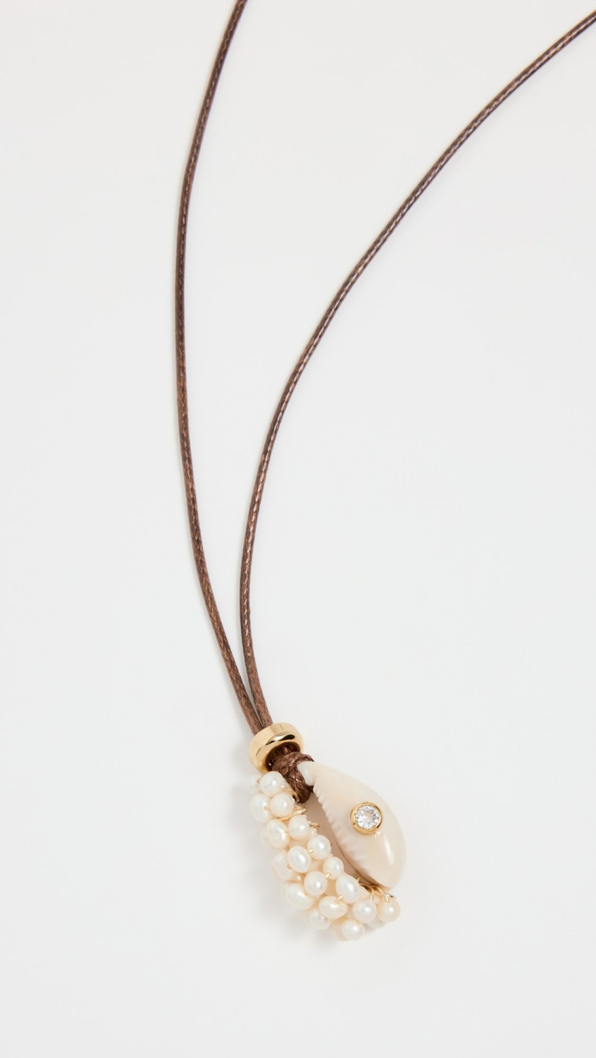 Avril Wrap Necklace  |  Necklaces Jewelry Brown