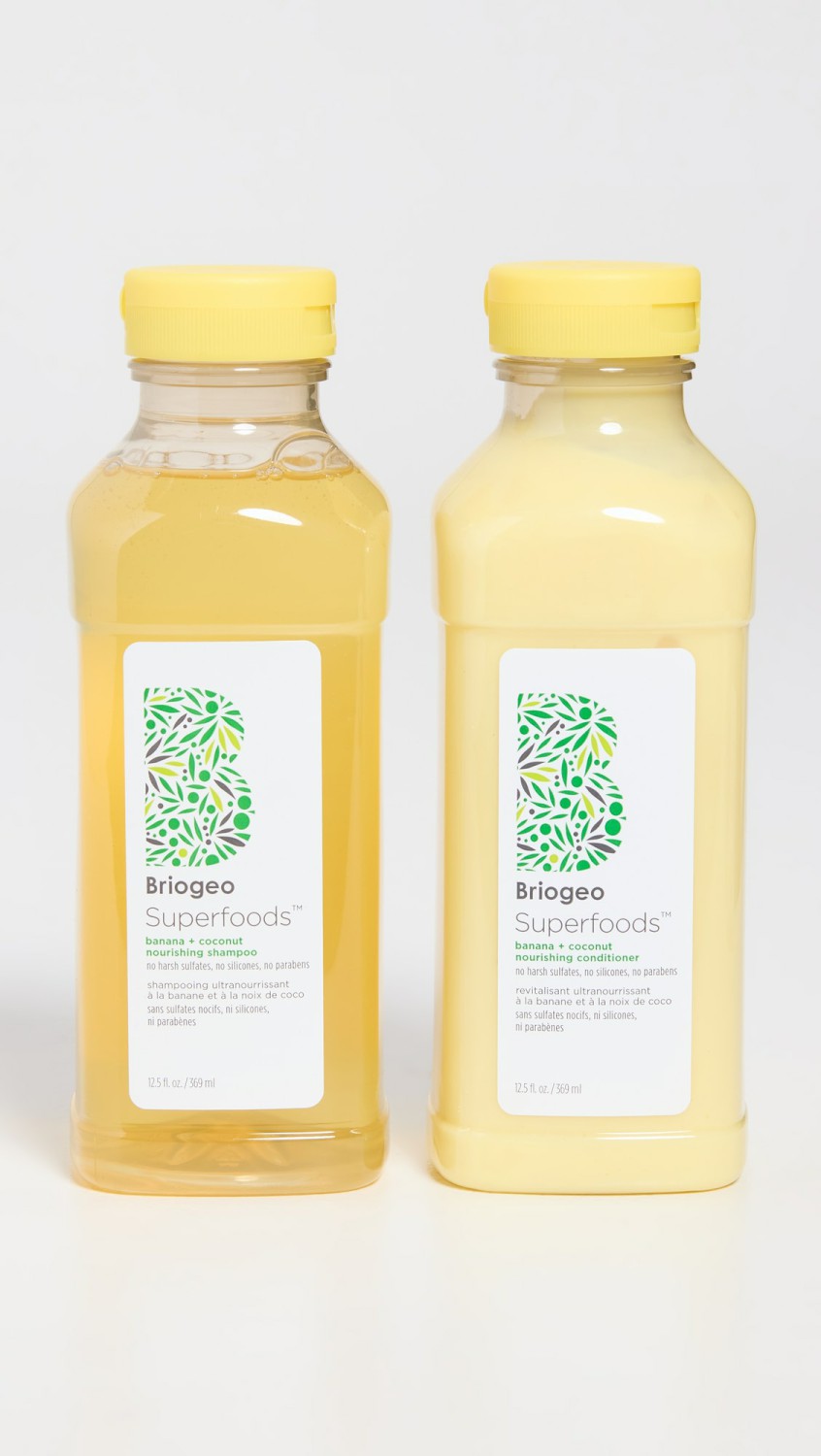 Banana + Coconut Nourishing Shampoo + Conditioner  |  Haircare Beauty Haircare