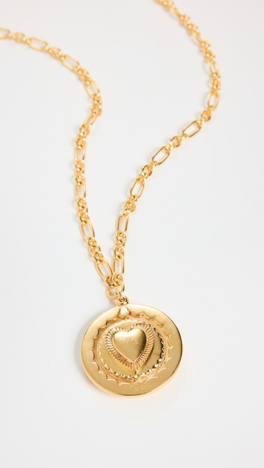 Be Mine Necklace  |  Necklaces Jewelry Gold