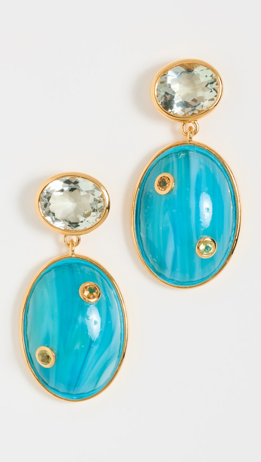 Blue Mountain Earrings  |  Earrings Earrings Blue