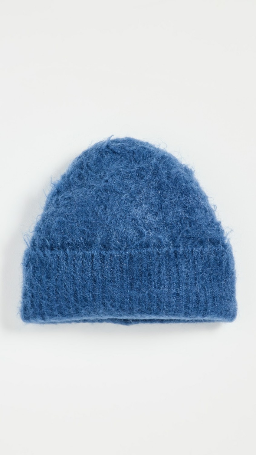 Brushed Beanie  |  Hats Accessories Denim Blue