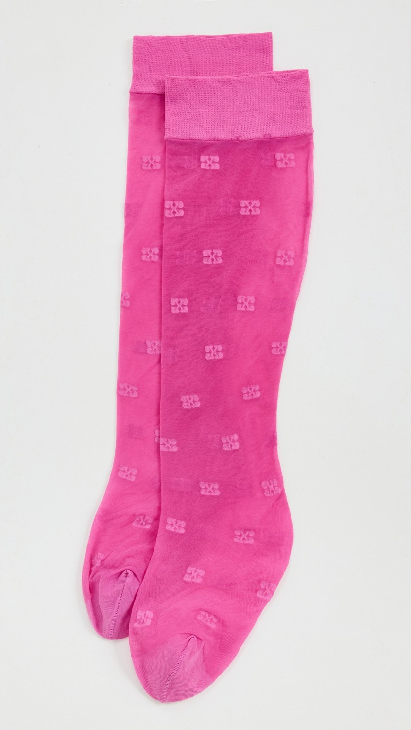 Butterfly Lace Socks  |  Socks & Tights Accessories Shocking Pink