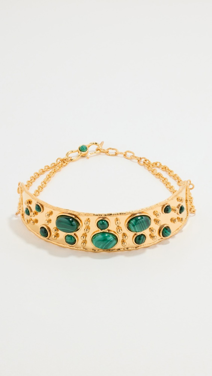 Byzance Choker  |  Necklaces Jewelry Malachite