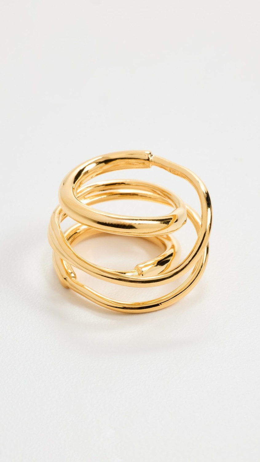 Cameron Double Ring  |  Rings Jewelry Gold