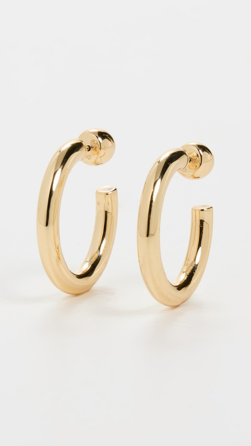 Carter Small Hoops  |  Earrings Earrings Earrings