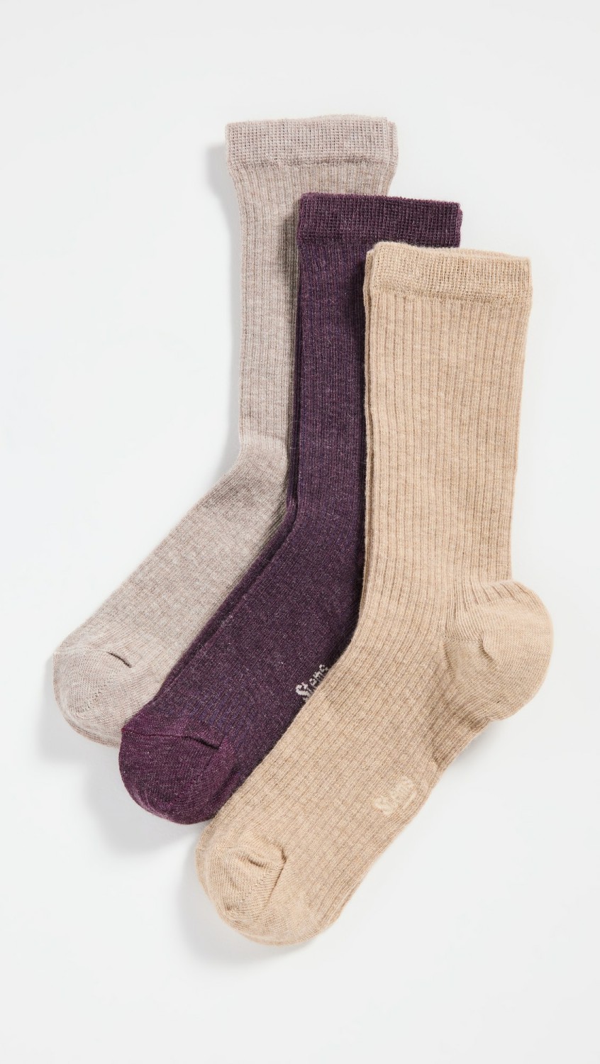 Cashmere Socks Gift Set  |  Socks & Tights Accessories Heliotrope