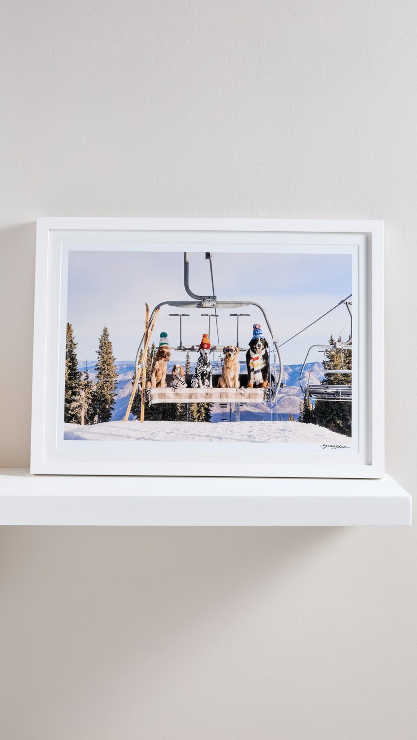 Chairlift Pups, Aspen  |  Décor Décor Décor