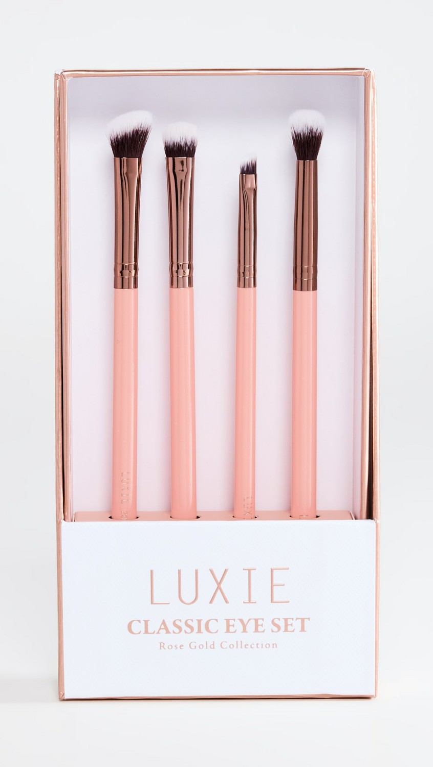 Classic Eye Brush Set  |  Tools & Brushes Beauty Rose Gold