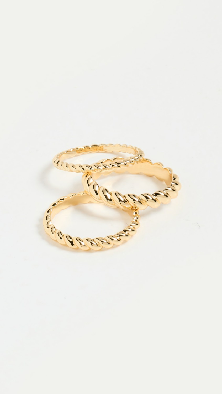 Crew Ring Set  |  Rings Jewelry Gold