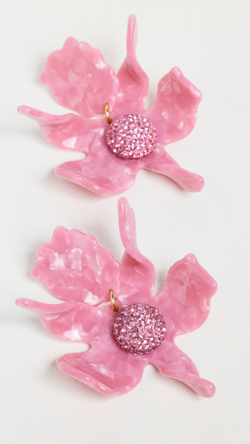 Crystal Lily Earrings  |  Earrings Earrings Earrings