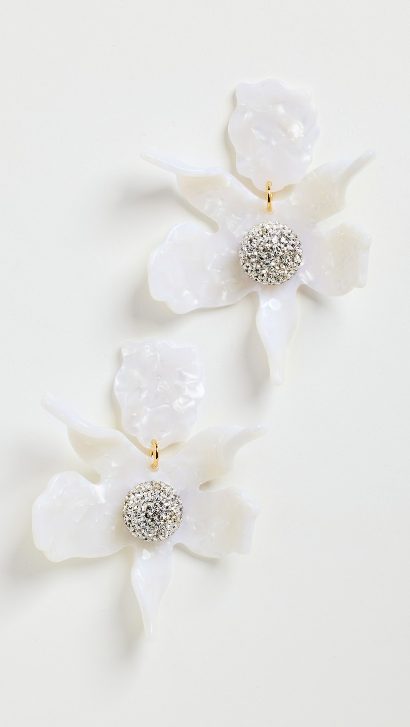 Crystal Lily Earrings  |  Earrings Earrings Earrings