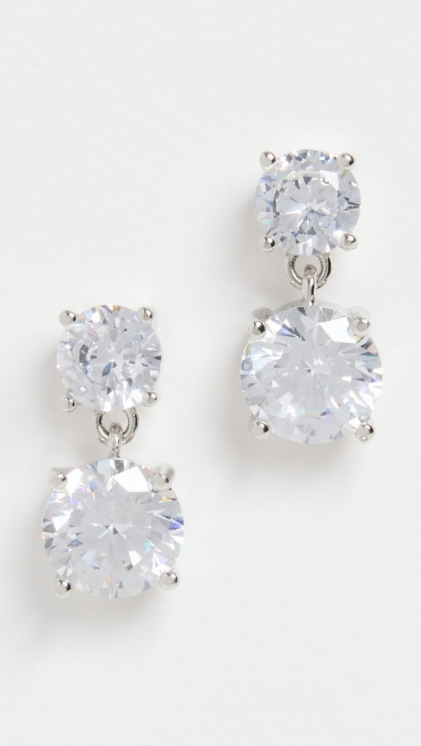 Cz Drop Earrings  |  Earrings Earrings Earrings