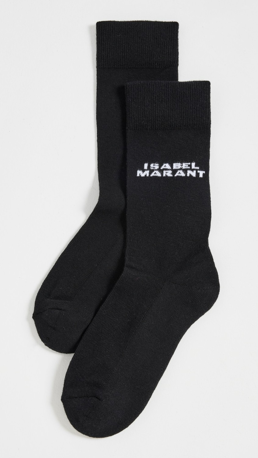 Dawi Im Logo Socks  |  Socks & Tights Accessories Black