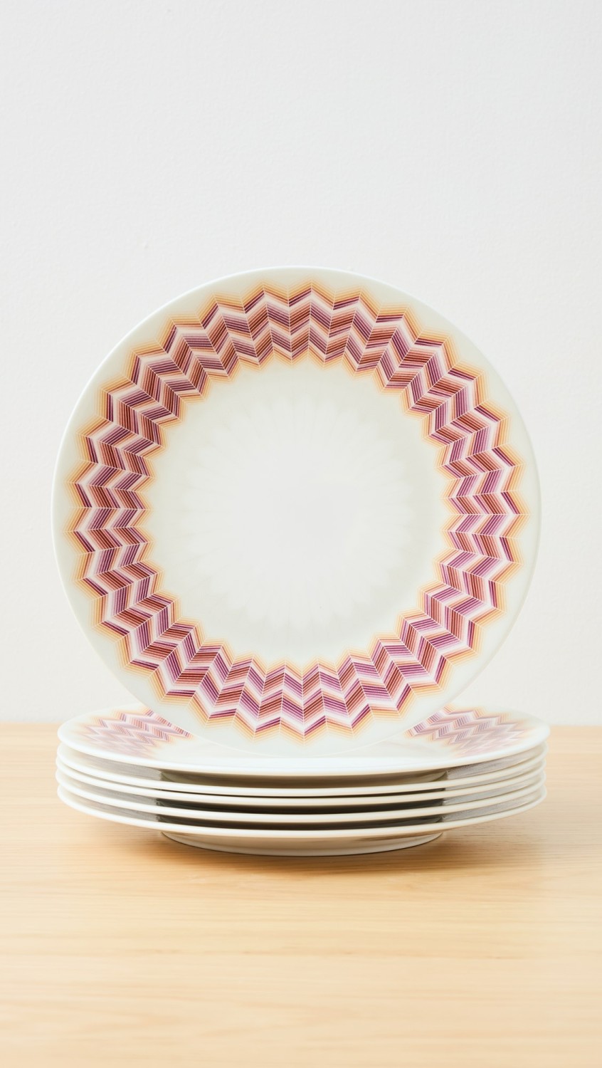 Dessert Plate Set  |  Tabletop Home Red