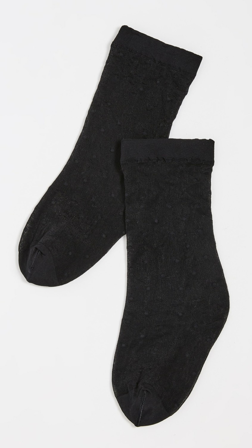 Dot 15 Den Anklet Socks  |  Socks & Tights Accessories Black