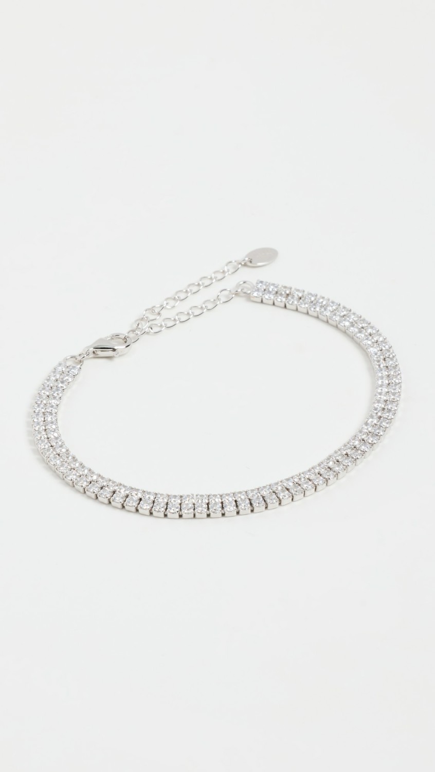 Double Diamond Tennis Bracelet  |  Bracelets Bracelets Bracelets