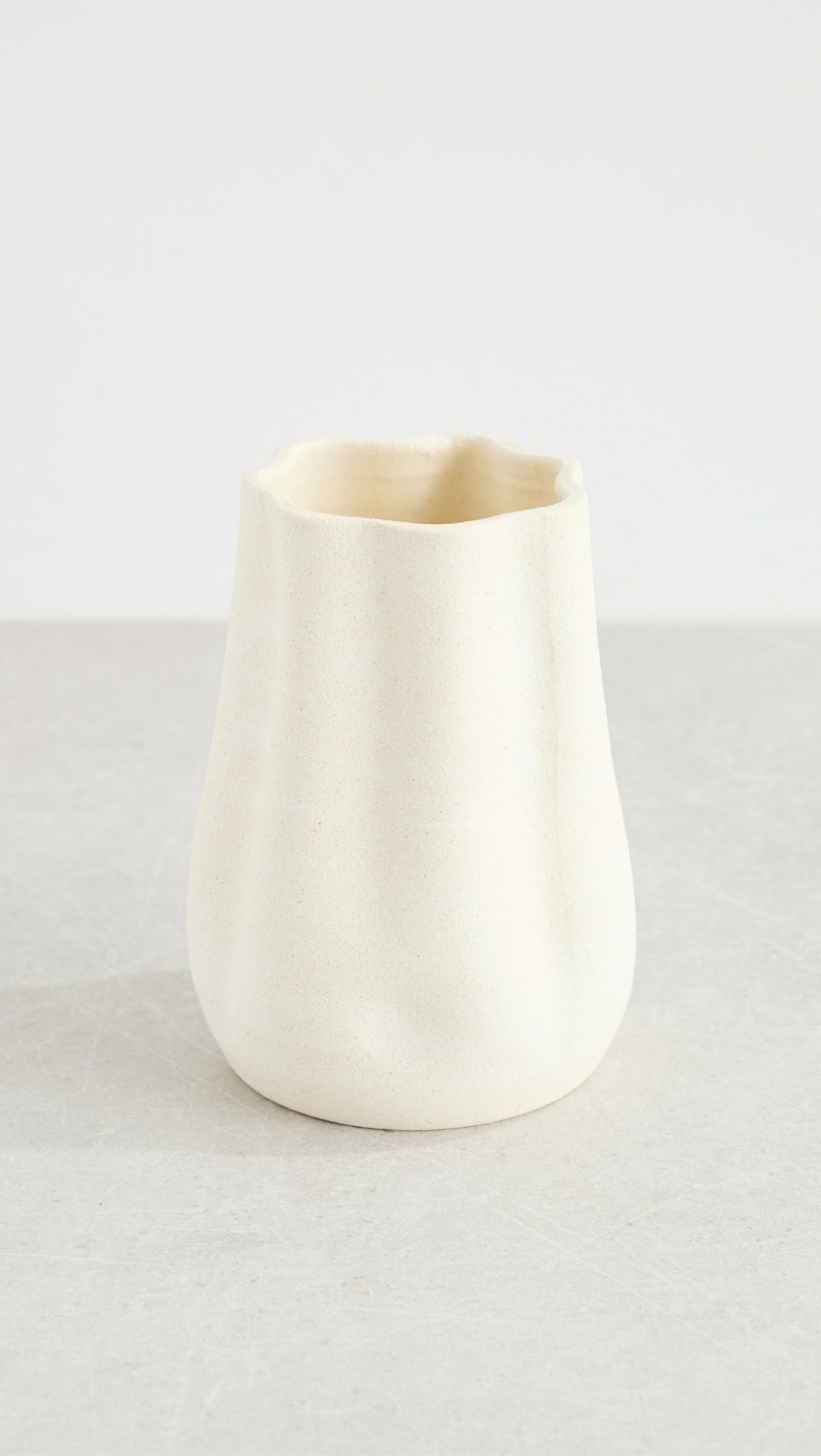 Everly Small Vase  |  Décor Décor Blanc