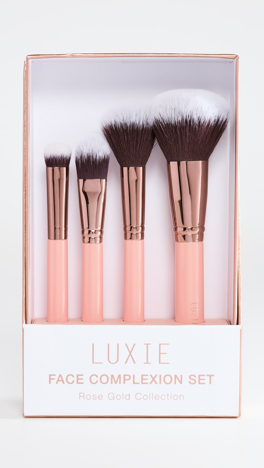 Face Complexion Brush Set  |  Tools & Brushes Beauty Rose Gold