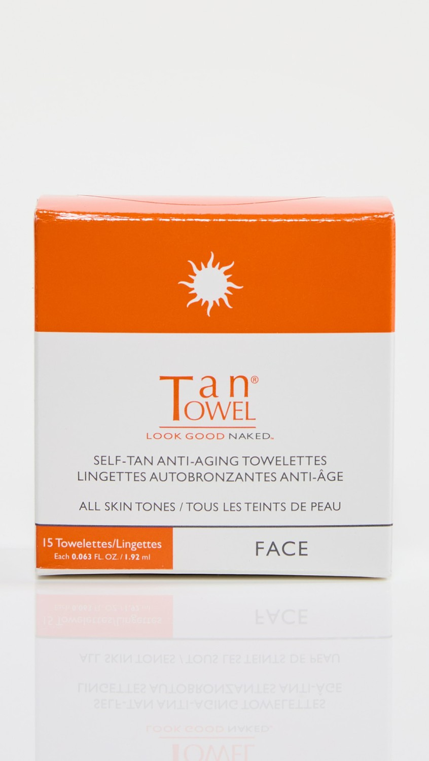 Face Tan Towelettes – 15 Pack  |  Skincare Beauty All