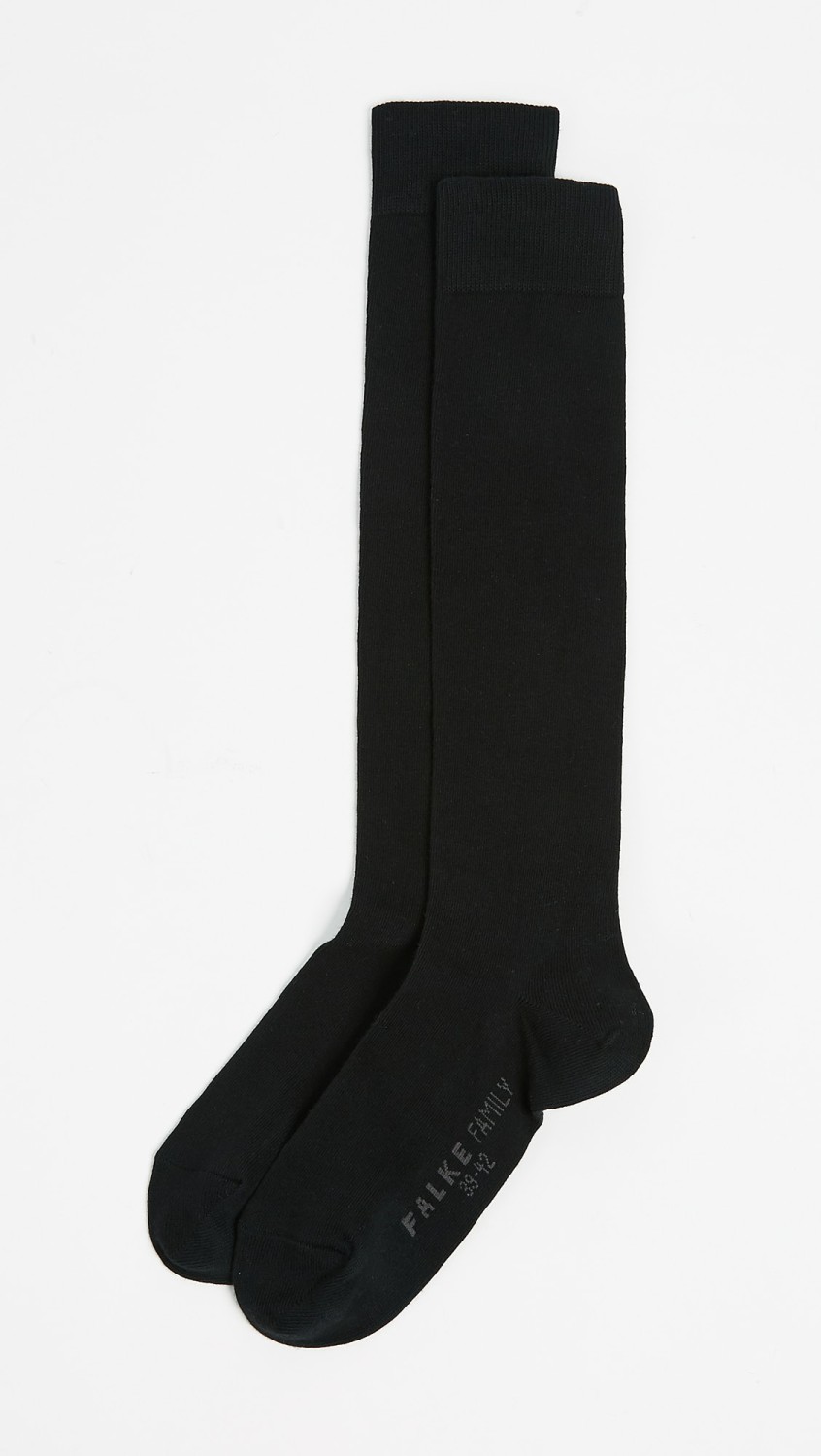 Family Knee High Socks  |  Socks & Tights Accessories Black