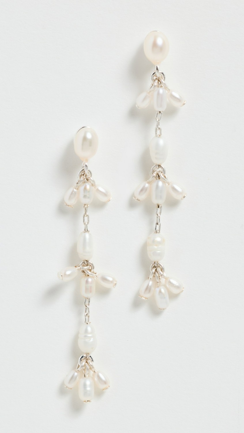 Floating Pearl Earrings  |  Earrings Earrings Earrings