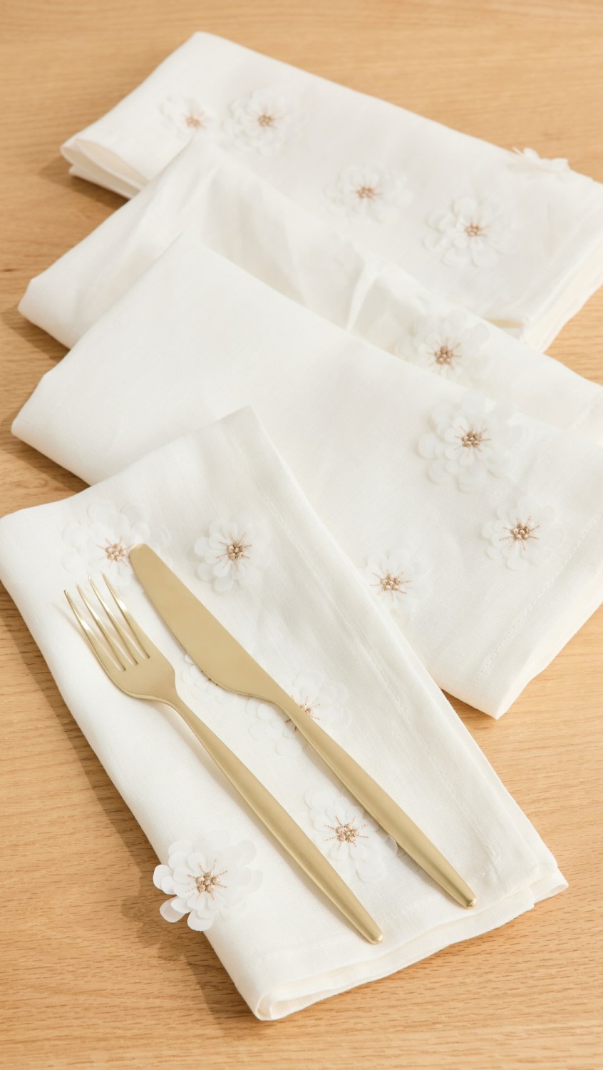 Florette Napkin Set Of 4  |  Tabletop Home Tabletop