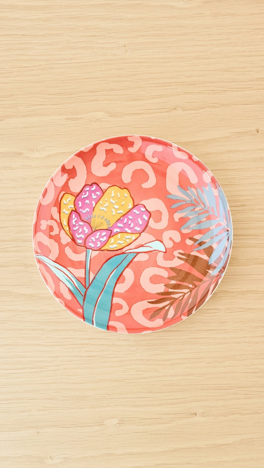 Flower Dessert Plate  |  Tabletop Home Multi