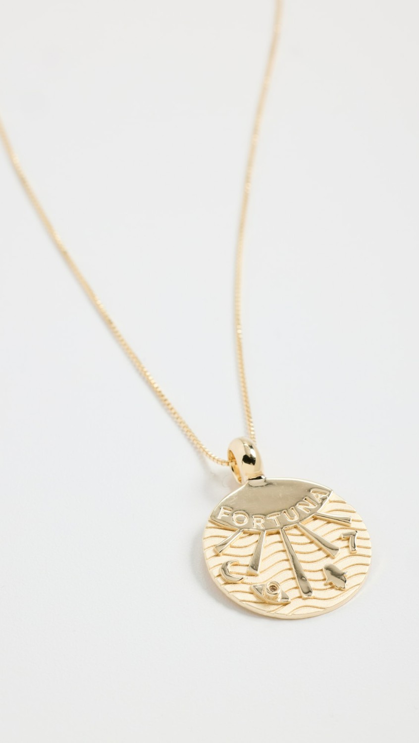 Fortuna Necklace  |  Necklaces Jewelry Gold