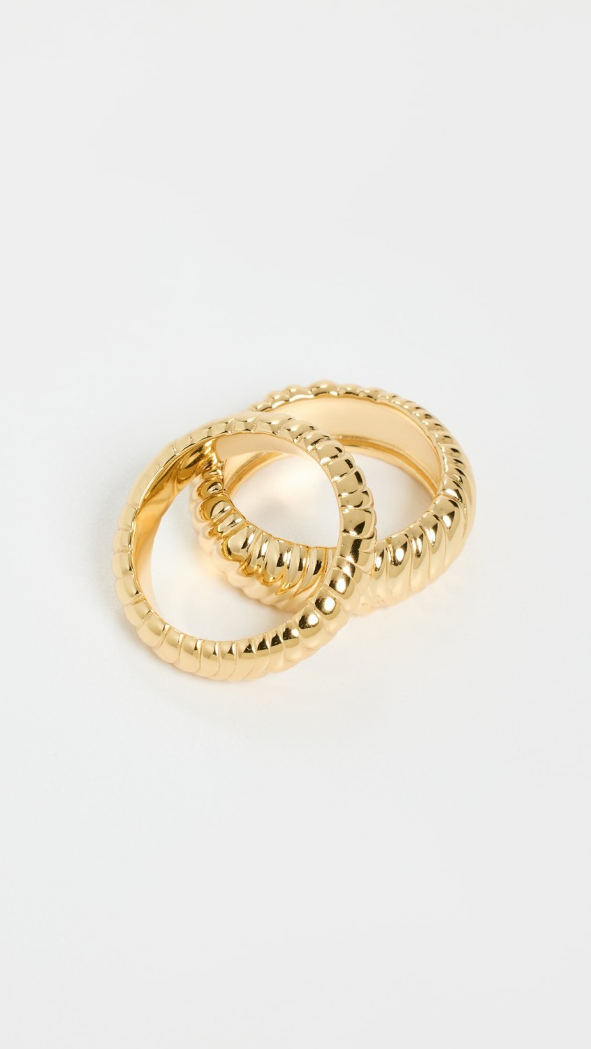 Frances Ring Set  |  Rings Jewelry Gold