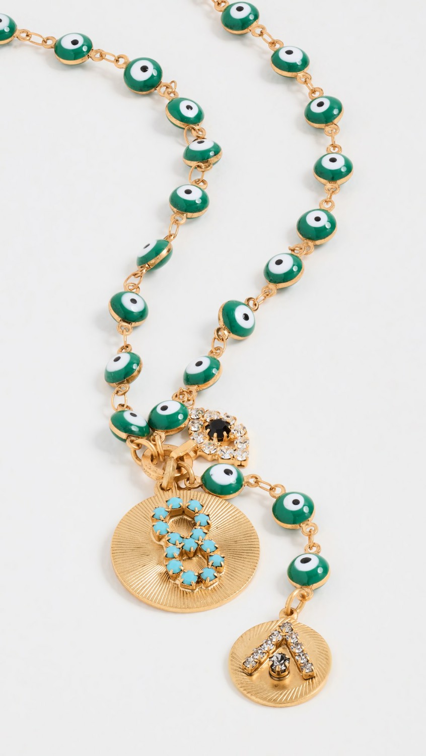 Galia Necklace  |  Necklaces Jewelry Green